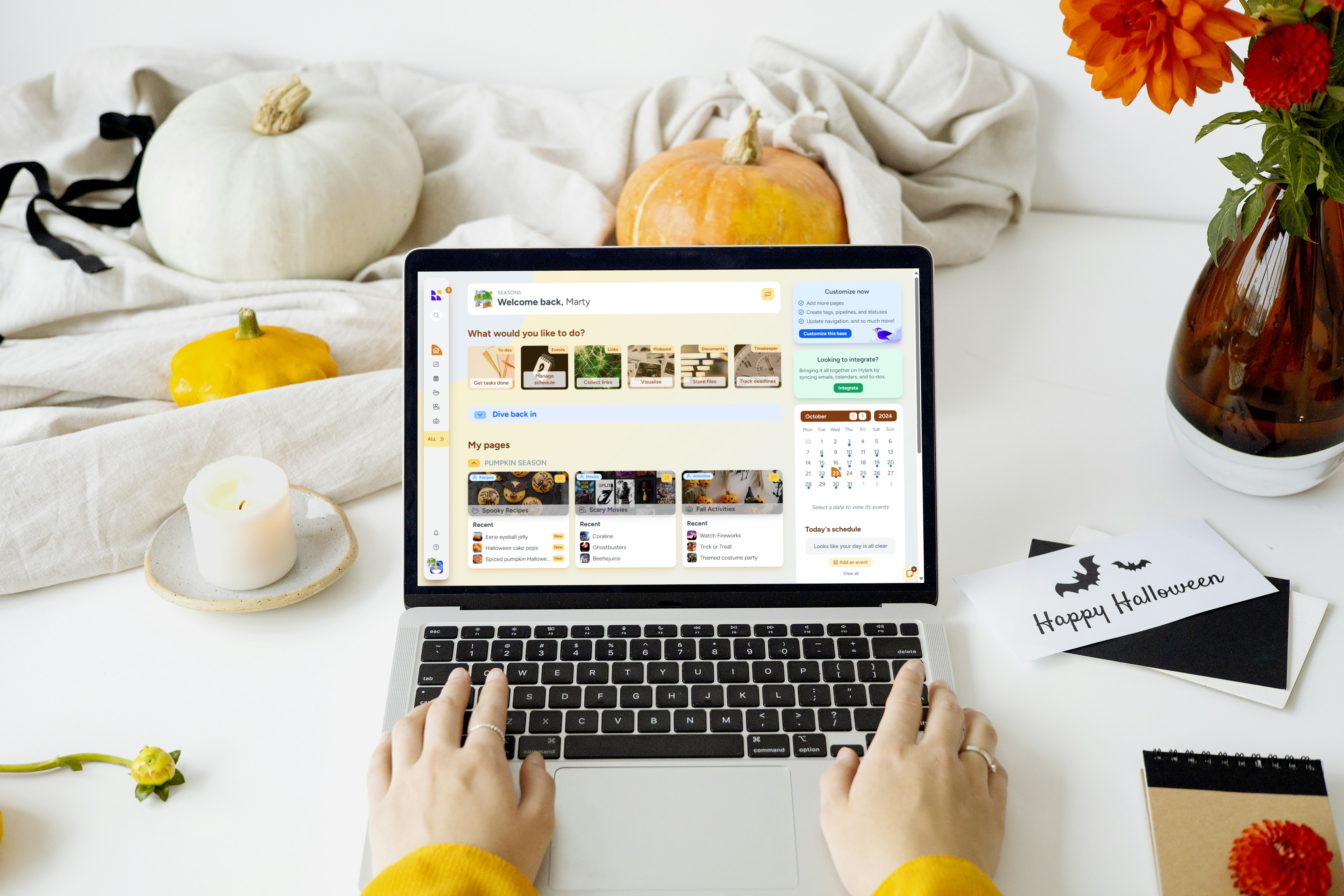 Halloween Digital Planner: Organize a Spooktacular Season with Hylark